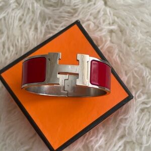 Hermes Thick Clic Clac Bracelet